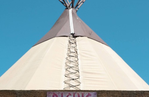 New Braunfels Chalet De Esquí | A Glamping Tipi Stay w/ Outdoor Fun!