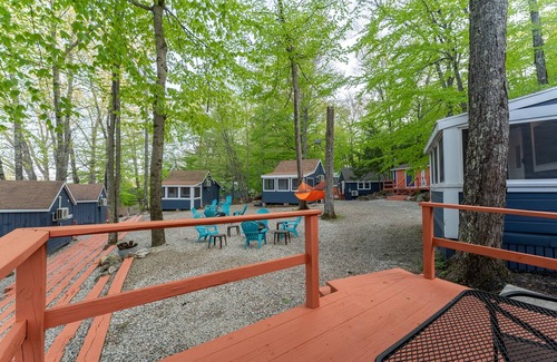 Alton Bay Cabina | A great cabin with lake views & access! Now Featuring AC/ Wi-Fi- & TV