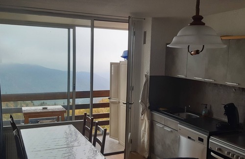 Montferrier Apartamento | A Louer Studio aux Pieds des Pistes aux Monts D'olmes, 4/5 Personnes