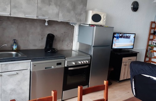Montferrier Apartamento | A Louer Studio aux Pieds des Pistes aux Monts D'olmes, 4/5 Personnes
