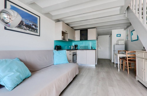 Carnac Apartamento | 100m de la playa, Carnac, duplex vista mar para 3