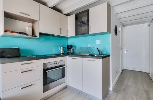 Carnac Apartamento | 100m de la playa, Carnac, duplex vista mar para 3