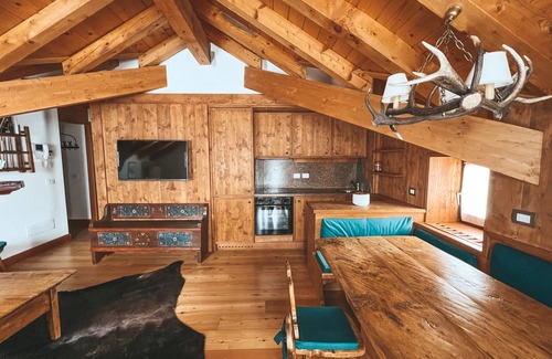 Cortina d'Ampezzo Apartamento | A Pearl in Cortina - penthouse