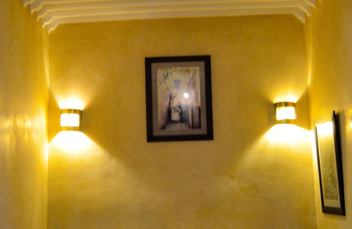 Mouassine Casa | A private Double Room in a Beautiful, Quiet Riad with plunge pool, wifi terrace