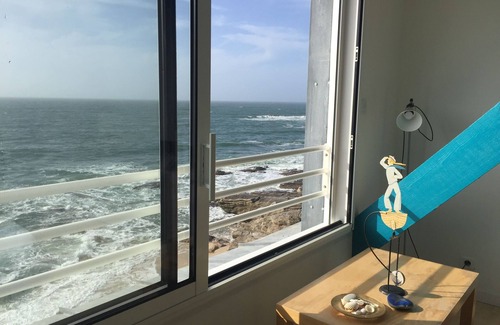 Guilvinec Apartamento | Estudio certificado en casa antigua sede marítima 'Waterfront'