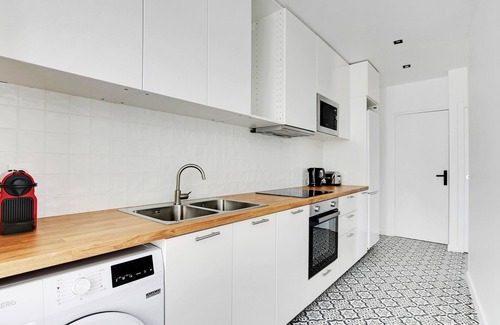 Strasbourg -Saint-Denis Apartamento | A Wonderful 1-BR in Grands-Boulevards