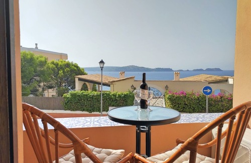Peguera Apartamento | A3023 Apartment with sea view for 2 people in Cala Fornells