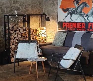 Buhlau Apartamento | Ab 1 Pers HexenburgbeiDresden Ausgebauter Pferdestall, Kamin, Terrasse und Faßsauna, Nähe Sächsische Schweiz Dresden