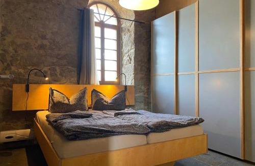 Buhlau Apartamento | Ab 1 Pers HexenburgbeiDresden Ausgebauter Pferdestall, Kamin, Terrasse und Faßsauna, Nähe Sächsische Schweiz Dresden