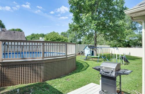 Murfreesboro Casa | Above-Ground Pool and Backyard at Murfreesboro Home!