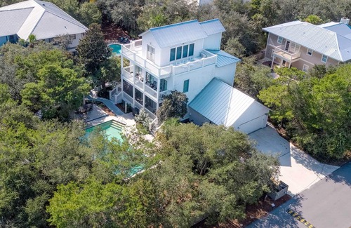 Gulf Trace Casa | Por encima de The Dunes: piscina privada, piscina privada climatizada, Gulf Trace, Grayton Beach.