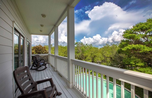 Gulf Trace Casa | Por encima de The Dunes: piscina privada, piscina privada climatizada, Gulf Trace, Grayton Beach.
