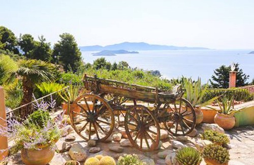 Achladies Apartamento | Apartamento "Pájaros" con vista al mar en la mejor ubicación de Luxury Villa Stratos Skiathos