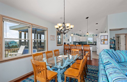 South Nags Head Casa | Absolute Searenity- Oceanfront, Pet-Friendly, Private Pool and Hot Tub