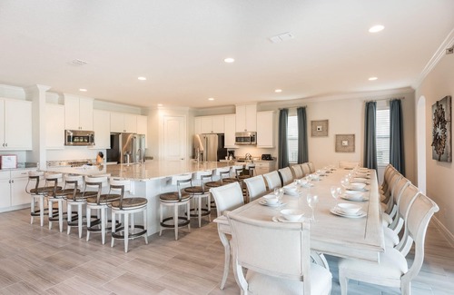 Reunion Casa | ¡INCREÍBLE! 13 BD 13 BA -Teatro + WATERPARK + Golf + SALA DE JUEGOS + Piscina / Spa + CERCA DE DISNEY