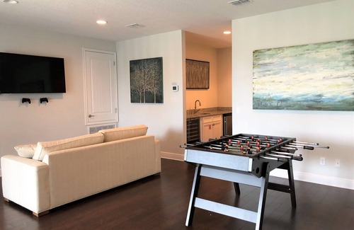 Reunion Casa | ¡INCREÍBLE! 13 BD 13 BA -Teatro + WATERPARK + Golf + SALA DE JUEGOS + Piscina / Spa + CERCA DE DISNEY