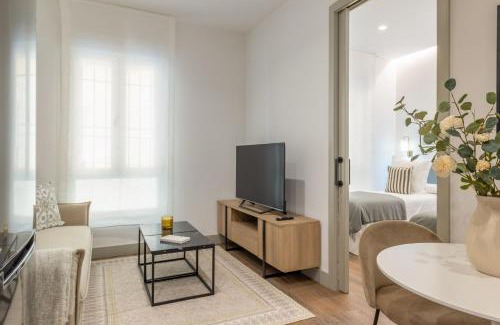 Chamberi Apartamento | Accessible 2-Single Bed Apartment in Chamberí Adapted Bathroom, Quevedo III