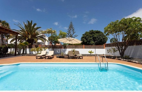 Santa Cruz de la Palma Villa | Alojamiento con vistas hermosas al mar y al desierto Piscina BBQ WIFI