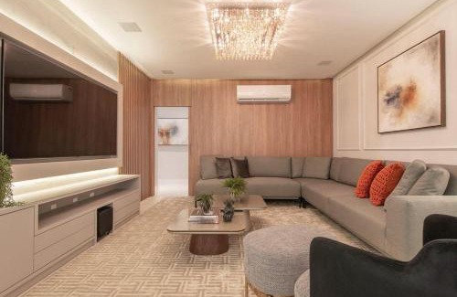 Itapema Apartamento | Achei Itapema 3Q, sofisticado, frente Hard Rock