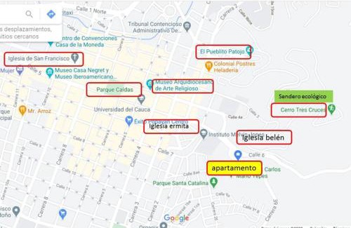 Popayan Apartamento | Acogedor Apartamento en zona turistica de Popayán