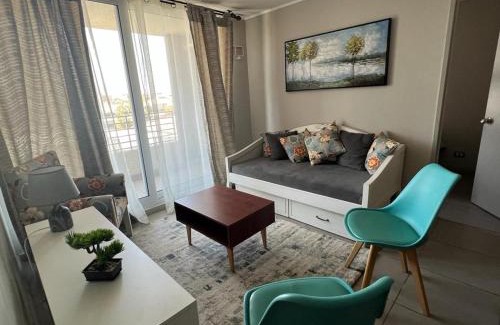 Rancagua Cama Y Desayuno | ACOGEDOR DEPARTAMENTO 2 DORMITORIOS con AIRE ACONDICIONADO y ESTACIONAMIENTO PRIVADO