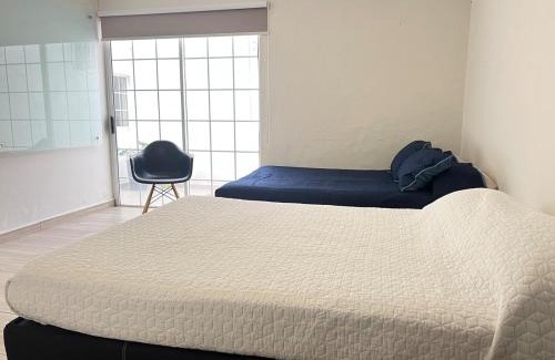 Financial District Apartamento | Acogedor Departamento en Planta Baja, Excelente Precio y Ubicación