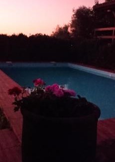 Campo Lameiro Casa | Acogedora cabaña con piscina