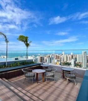 Meireles Apartamento | Acorde com o Sol de Fortaleza Studio Charmoso no Meireles
