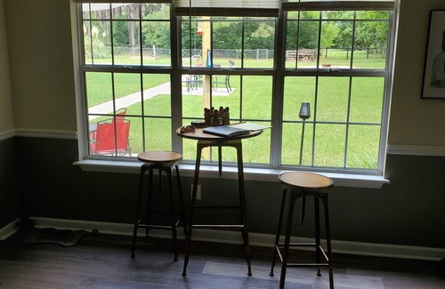 Aiken Casa | Acreage with pool in town