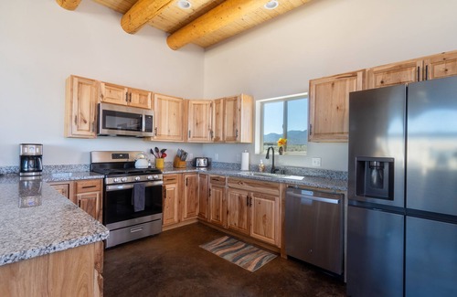 Taos Casa | Adobe Style Home with Mountain Views, Pet Friendly!