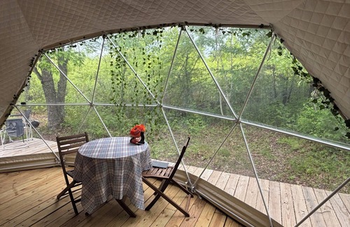 Siren Cabaña | Adorable, private GeoDesic Dome in Siren