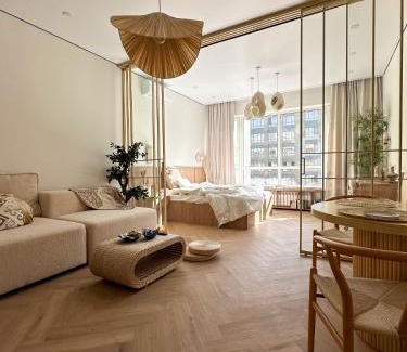 Almaty Apartamento | ADT apartments - Japandi in Meridian