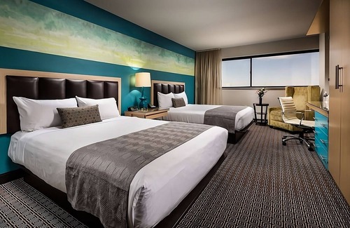 Downtown Las Vegas Hotel | Adventure Awaits! 4 Convenient Units! Rooftop Pool, Pets Allowed, Parking!
