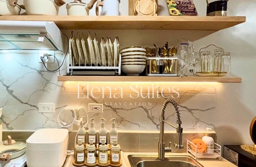 Novaliches Condominio | Aesthetic Cozy Stay with PS4, Netflix & Coffee Nook - Elena Suites Staycation