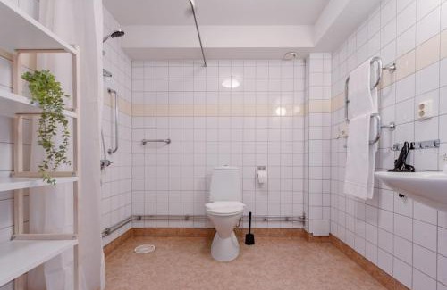 Katarina-Sofia Apartamento | Affordable stay in creative SoFo - construction work