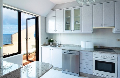 Malpica de Bergantinos Apartamento | AG Piso Dúplex A Terraciña de Malpica 1ª línea mar