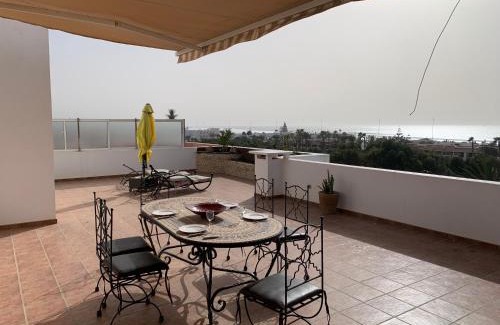 Agadir Bay Apartamento | Agadir 1 plage piscine terrasse