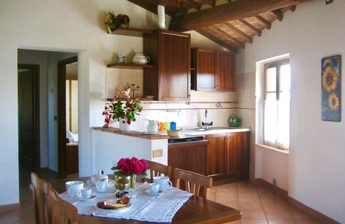Castelnuovo Berardenga Apartamento | Las prensas de Granja - Apartamento Olivo