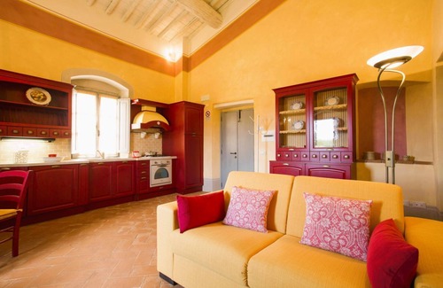 Castiglion Fibocchi Apartamento | Agriturismo San Pietro Appartamento Papavero