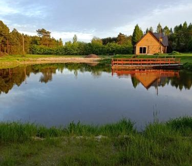 gmina Dobrzyniewo Duze Casa | Agroturystyka Podlasie dom nad stawem
