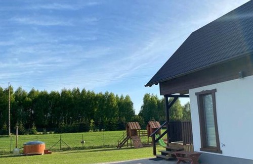 Debogory Apartamento | Agroturystyka ' U Adasia i Marysi ' - Domek nad jeziorem