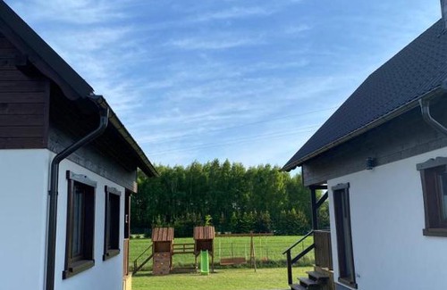 Debogory Apartamento | Agroturystyka ' U Adasia i Marysi ' - Domek nad jeziorem