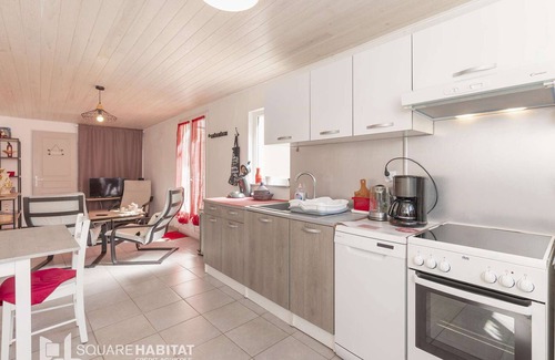 Barbotan-les-Thermes Apartamento | Air-conditioned T3 apartment with parking and WiFi, near the thermal baths