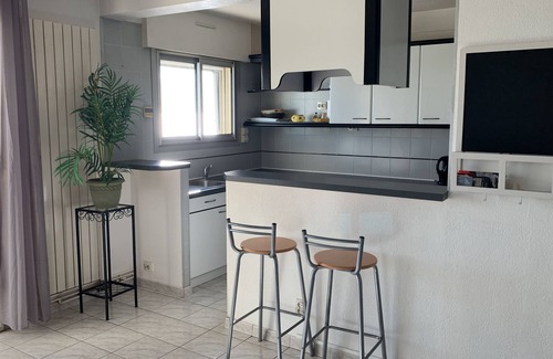 Meze Apartamento | Apartamento con aire acondicionado en alquiler en Mèze, Hérault