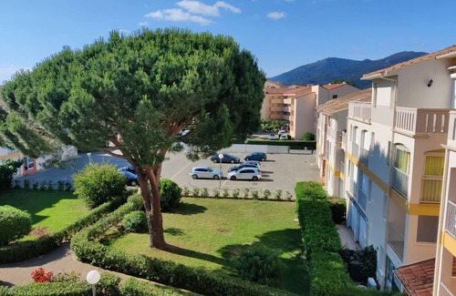 Argeles Plage Apartamento | Apartamento con aire acondicionado cerca del mar y tiendas.