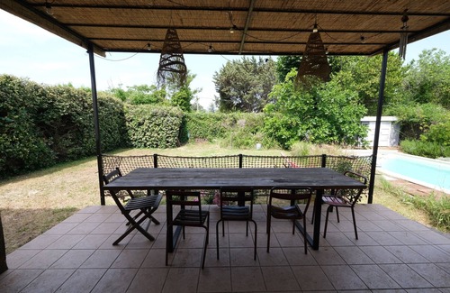 Mouries Chalet De Esquí | Air-conditioned house with pool Mouries Alpilles 4 pax