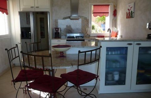 Sainte-Maxime Villa | Villa piscina climatizada con vista al mar infinito tranquila de golf privado 18
