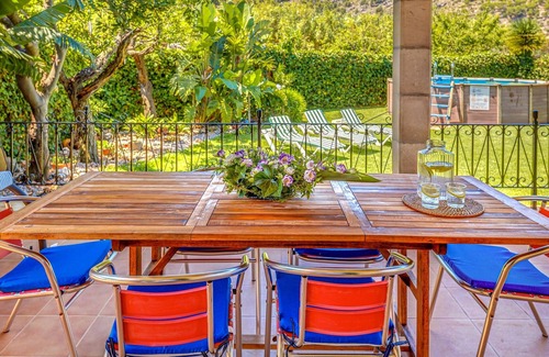 Puerto de Soller Villa | Villa con aire acondicionado cerca de la playa con piscina, Wi-Fi;