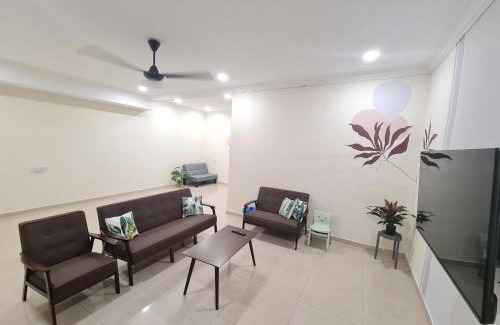 Simpang Casa | Air-home M3 Simpang near Aulong Econsave, 4BR, 10pax, Netflix