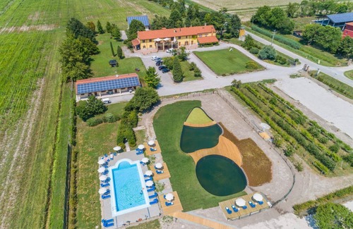 Palazzolo dello Stella Apartamento | Relájate en Tenuta Regina, alojándote en nuestro Airone cerca de las piscinas